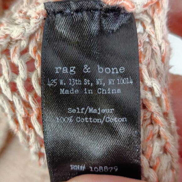 Rag & Bone Women’s Knit Cardigan Meadow Wanderer Cottagecore Soft Neutral Sz S - Picture 8 of 8